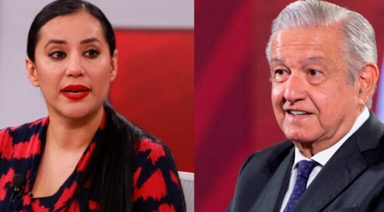 AMLO responde “Amor y Paz” a Sandra Cuevas