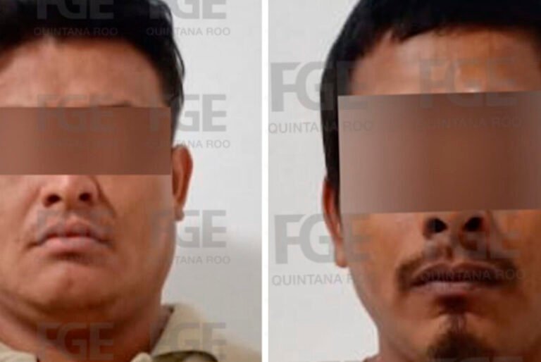Detienen a dos hombres por robo a comercio en Chetumal