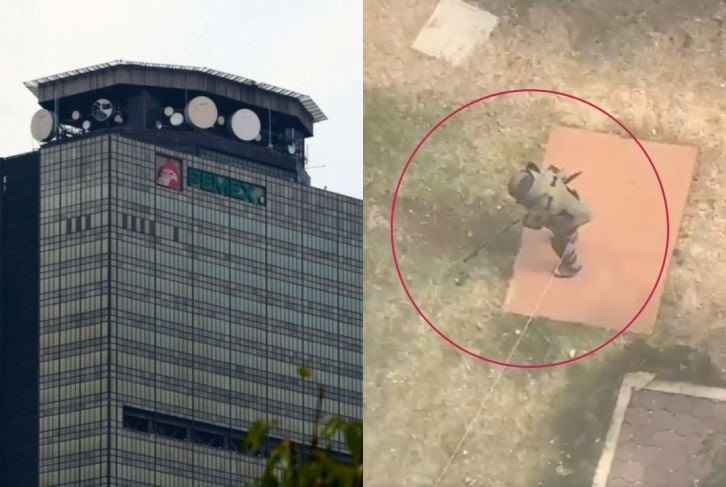 “Descubren Granada en Jardín de Pemex en Aniversario de Explosión”