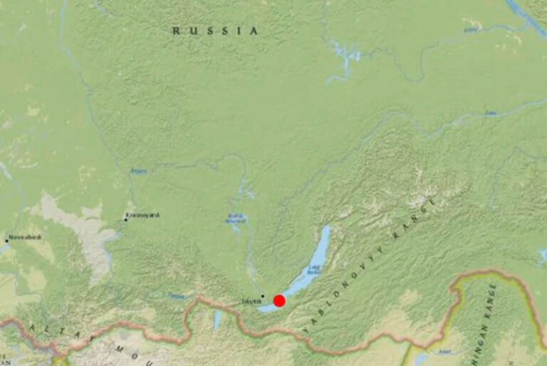 Sismo de magnitud 8.0 sacude el lago Baikal en Rusia