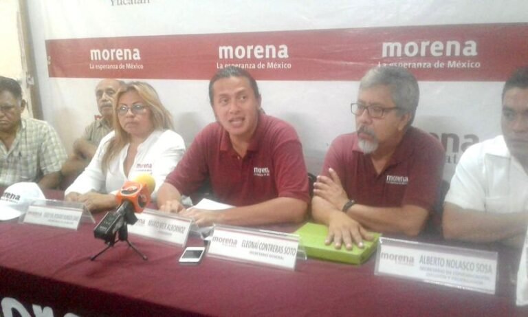Tras acarreo y compra de votos, confirma Mario Mex impugnación de elecciones de delegados de Morena en Yucatán
