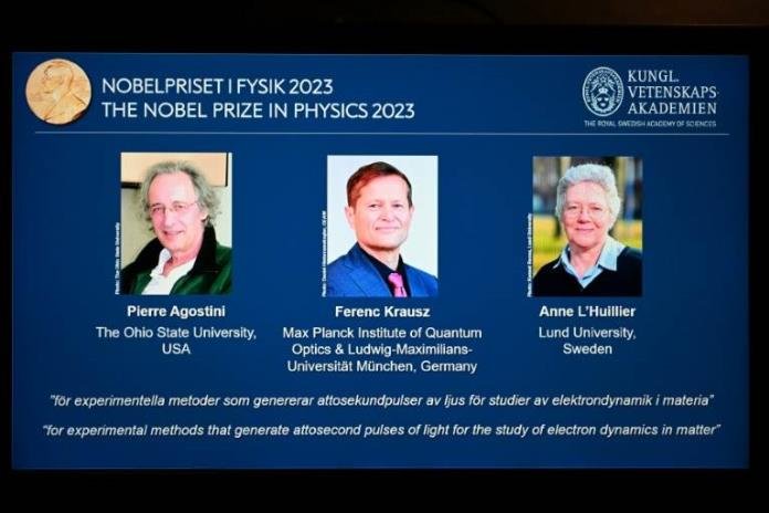 Dan a conocer los nombres de los ganadores del premio nobel de física
