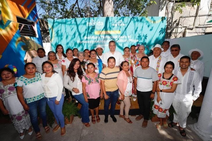 Mérida: Celebran quinto aniversario del Instituto Municipal para el Fortalecimiento de la Cultura Maya