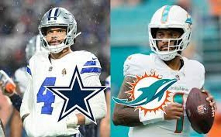 Cowboys vs Dolphins: Emociones Decembrinas en la NFL