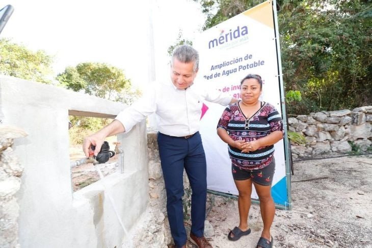 “El Alcalde de Mérida, Alejandro Ruz Castro, Impulsa Desarrollo con Obras Clave en Xmatkuil”