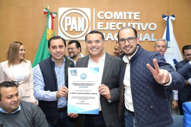 “Renán Barrera y Cecilia Patrón Encabezan Lista de Candidatos del PAN en Yucatán”