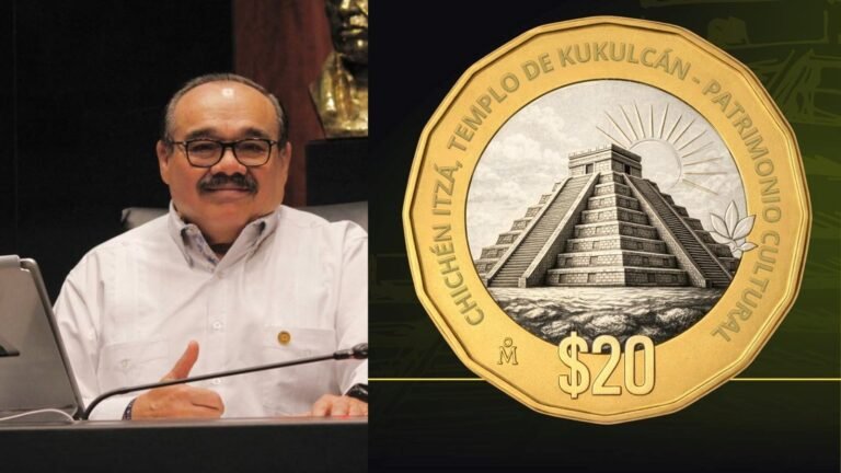 Senador Jorge Carlos Ramirez Marin destaca que el Senado aprobó nueva moneda de $20 con el Templo de Kukulkán como símbolo de identidad y #OrgulloYucateco