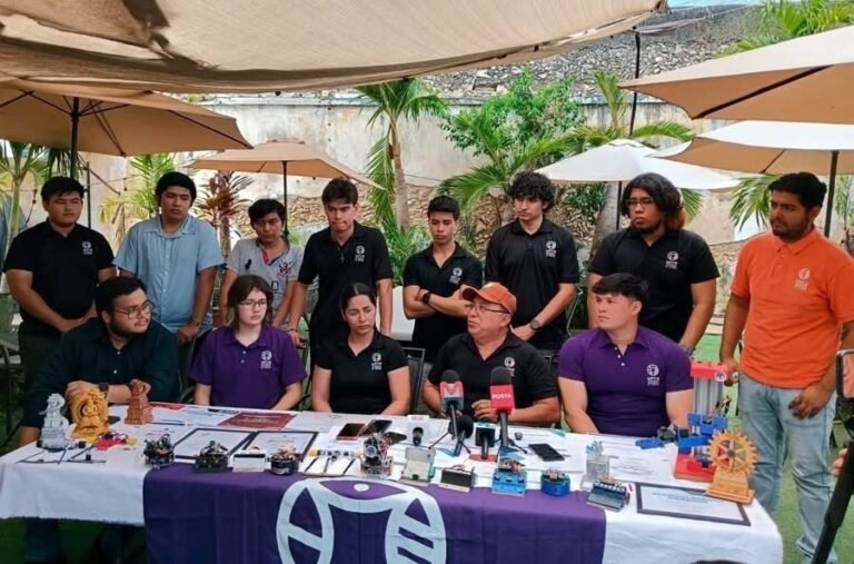 Talento yucateco rumbo a China: universitarios impulsan alianza para financiar participación en torneo internacional de robótica