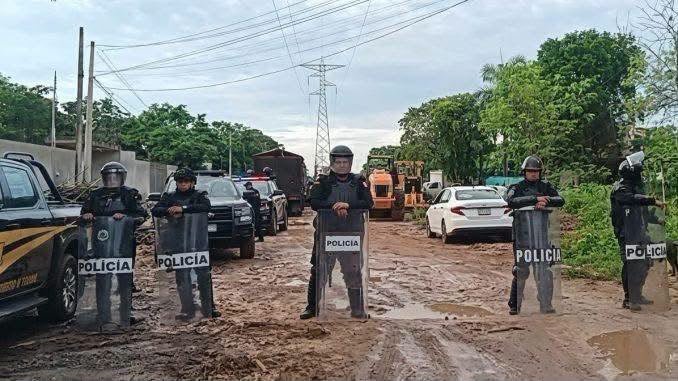 Desalojo deja a siete familias sin hogar en Chichí Suárez por disputa de terrenos